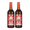 塔牌 绍兴黄酒 红牌陈五年花雕酒 600ml *2瓶装 半干型黄酒 糯米酒