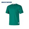SKECHERS斯凯奇2024秋男短袖针织衫 P324M020-048V
