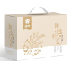 绿帝粥料礼盒(八宝粥350g+紫薯黑米粥350g+红豆薏米粥350g+绿豆百合粥350g+糙米莲子350g