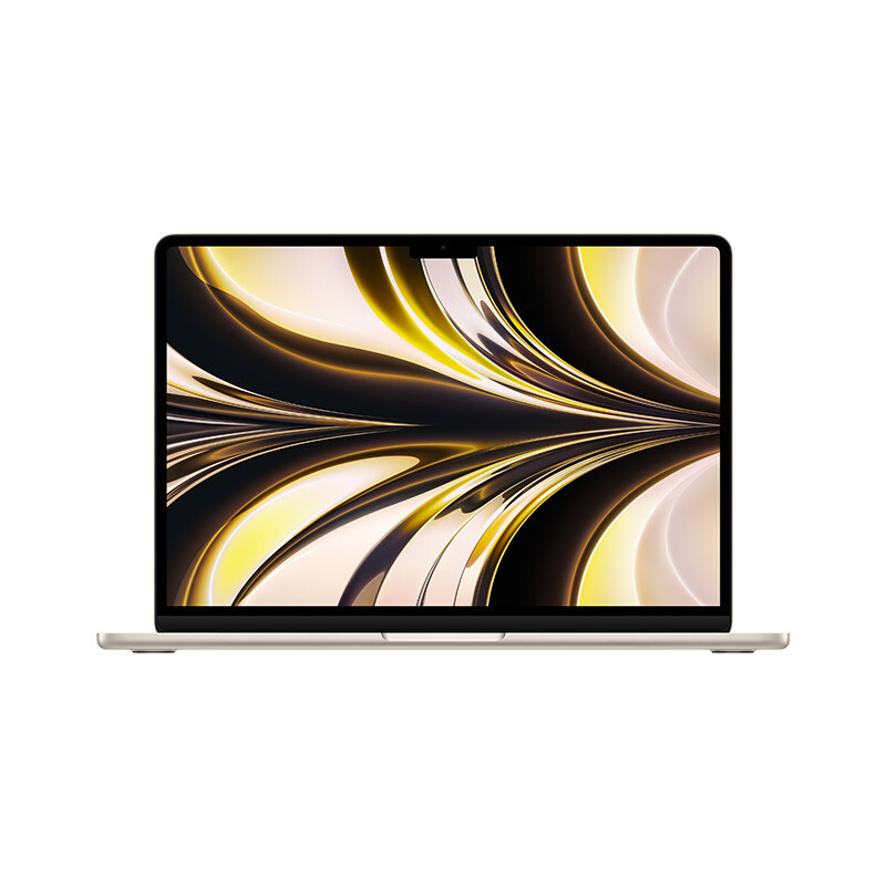 2022款Apple MacBook Air 13.6 8核M2芯片(8核图形处理器) 8G 256G SSD 苹果笔记本电脑 MLY13CH/A星光色