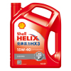 壳牌(Shell)红喜力矿物质机油 红壳Helix HX3 15W-40 SL级 4L 汽车润滑油