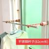 简易窗框挂衣架挂钩收纳阳台晾衣架家用宿舍旅行伸缩晒衣架创意