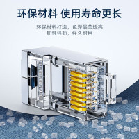山泽 六类千兆网络屏蔽水晶头 RJ4 PB6010 10个/盒