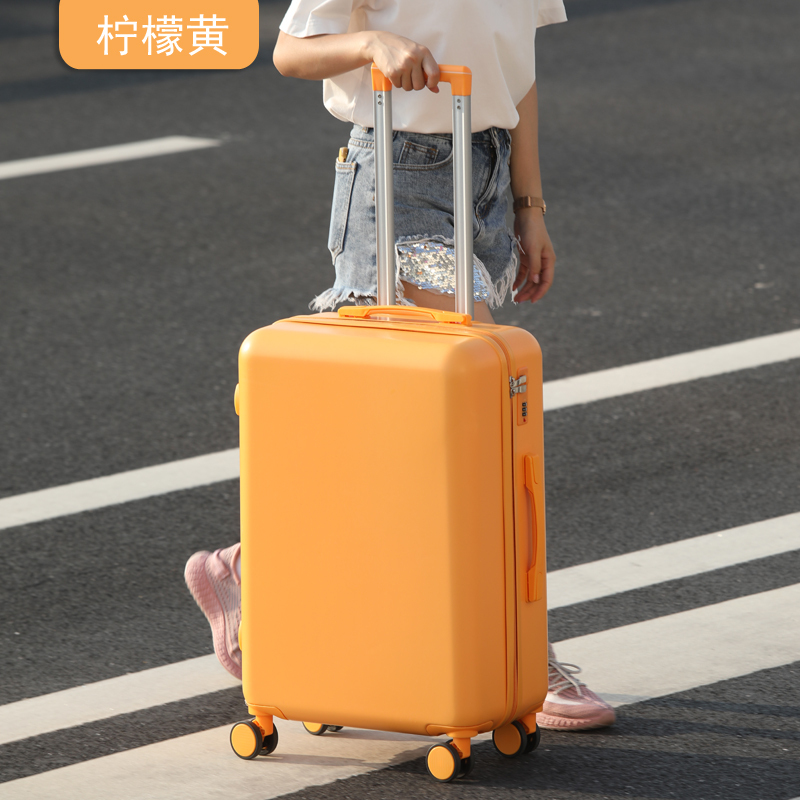 拉杠箱行李箱女小清新可爱24寸小型20寸男箱子拉杆箱学生皮箱密码旅行