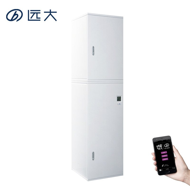 远大(BROAD)洁净新风机SC500家用新风系统99.9%除PM2.5杀菌除甲醛100㎡以上