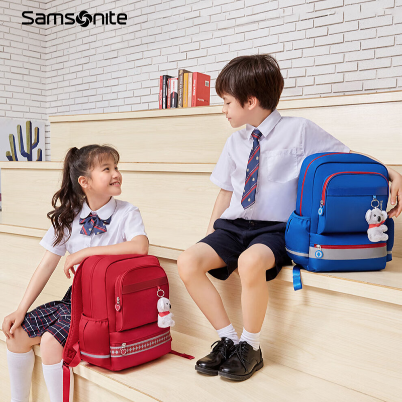 新秀丽考拉学生健康抗菌儿童双肩书包TU6