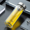 希诺 玻璃杯双层男女便携家用茶杯 XN-9302