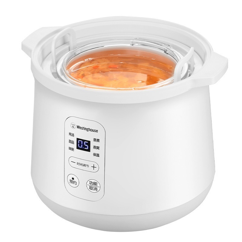 西屋(Westinghouse)电炖盅 1.2L小型电炖锅 智能24H预约 WDZ-121