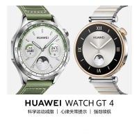 华为(HUAWEI)WATCH GT4运动智能手表长续航 体温血氧心率呼吸监测通话 41mm幻夜黑 黑色氟橡胶表带