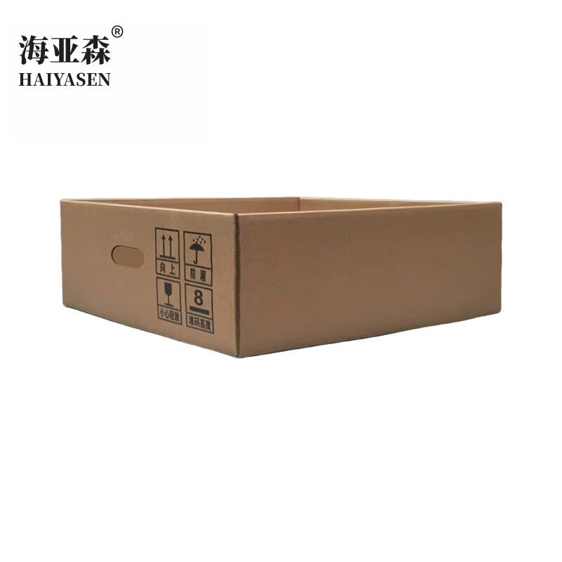 海亚森 M1C148 纸箱收纳箱 585mm*465mm*195mm (计价单位:个)牛皮纸色