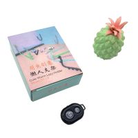 火豹萌虫懒人支架桌面床头车载手机支架八爪鱼毛毛虫多功能三脚架 红色带蓝牙自拍器手机座