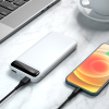 XO 数显聚合物移动电源10000mAh 双进双出 精准数显移动电源 PR135 白色