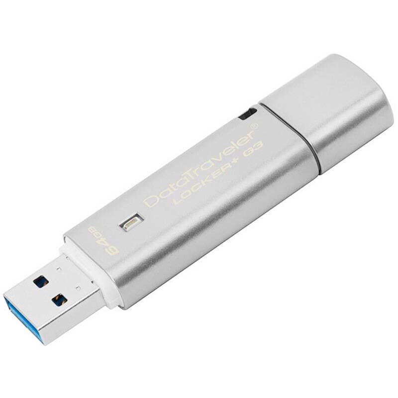 金士顿(Kingston )64G U盘 DTLPG3读135MB/s写40MB/s 256位AES硬件加密USB3.0高清大图
