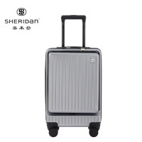 喜来登 商务拉杆箱男女商务登机箱20寸 SHX-2306 银色(需要黑色请备注)