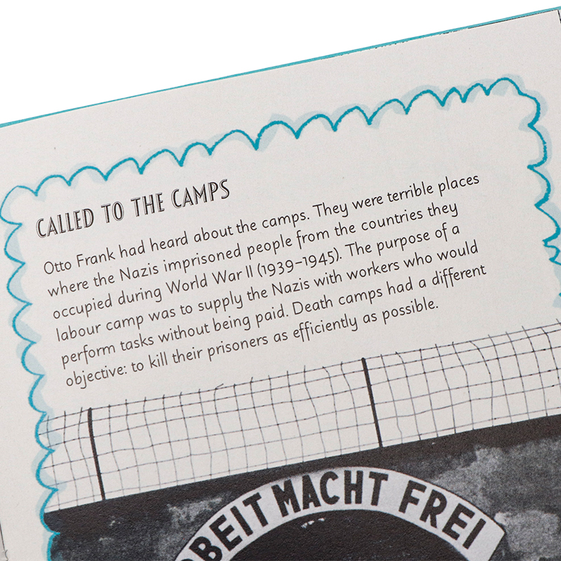 [正版]DK出品 安妮 弗兰克 英文原版 DK Life Stories Anne Frank 精装全彩插图 有趣人