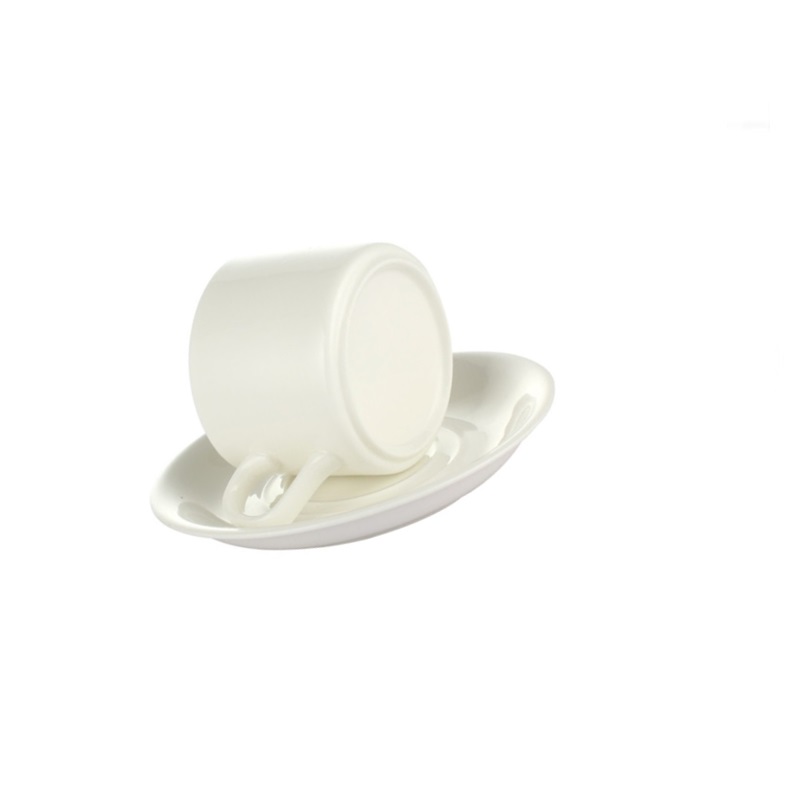 咖啡杯/碟/勺 杯子口径:76mm 杯子高度:54mm 碟子直径:138mm 杯子容量:160ml RIGI