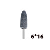 MKLDTOOLS 砂轮磨头 锥形6*16 只
