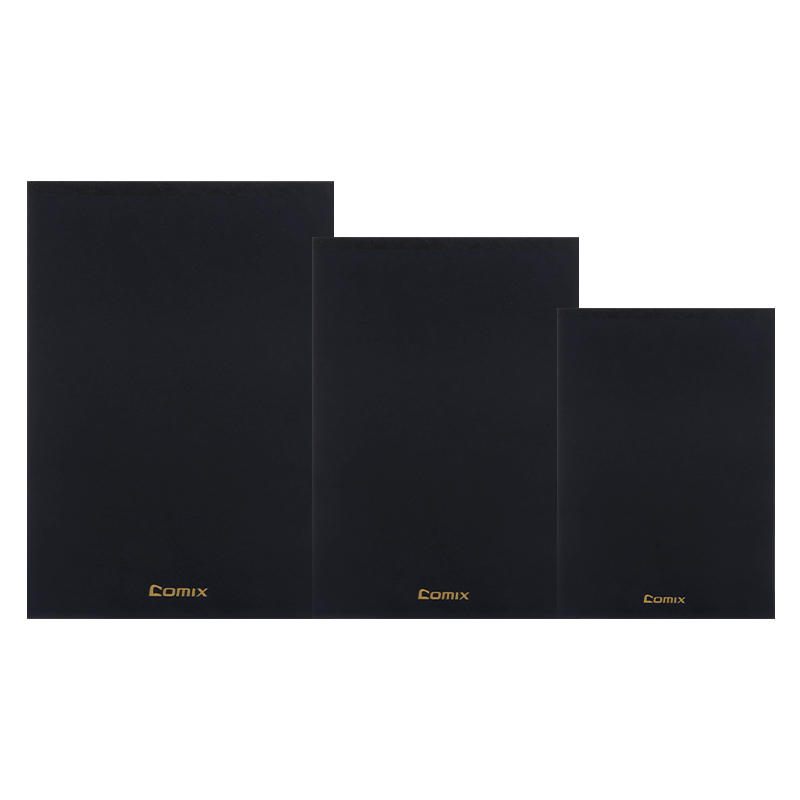 齐心(COMIX) C8205 B5 80张(方格) Compera 商务拍纸本 (计价单位:本) 黑