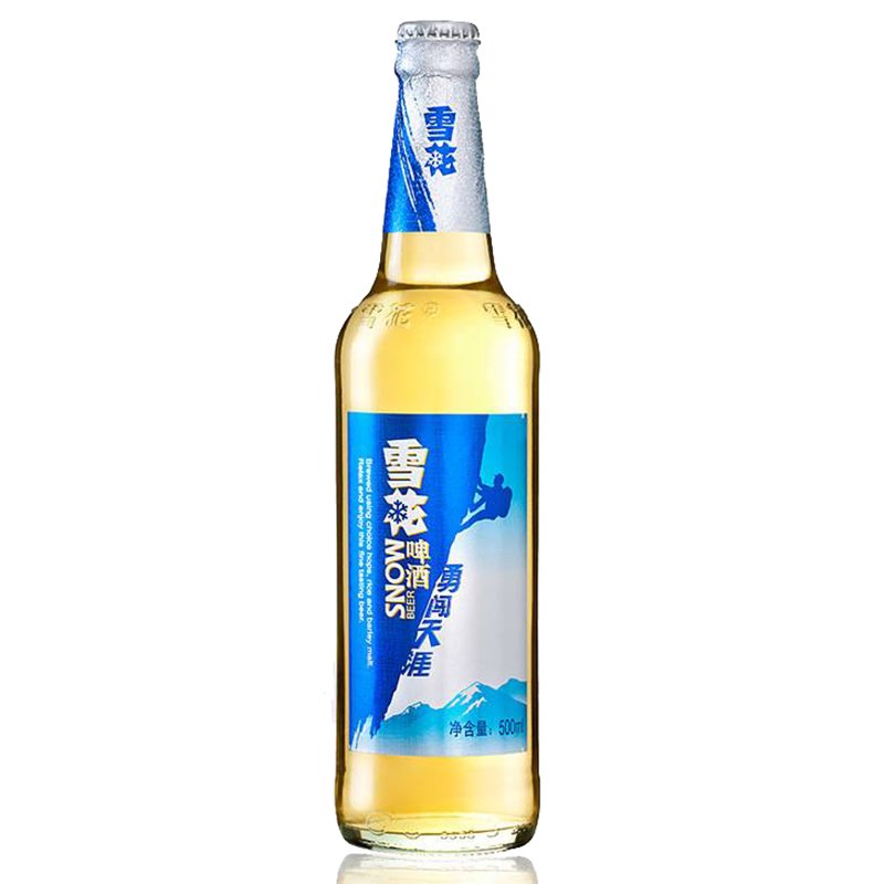 雪花啤酒勇闯天涯500ml瓶装
