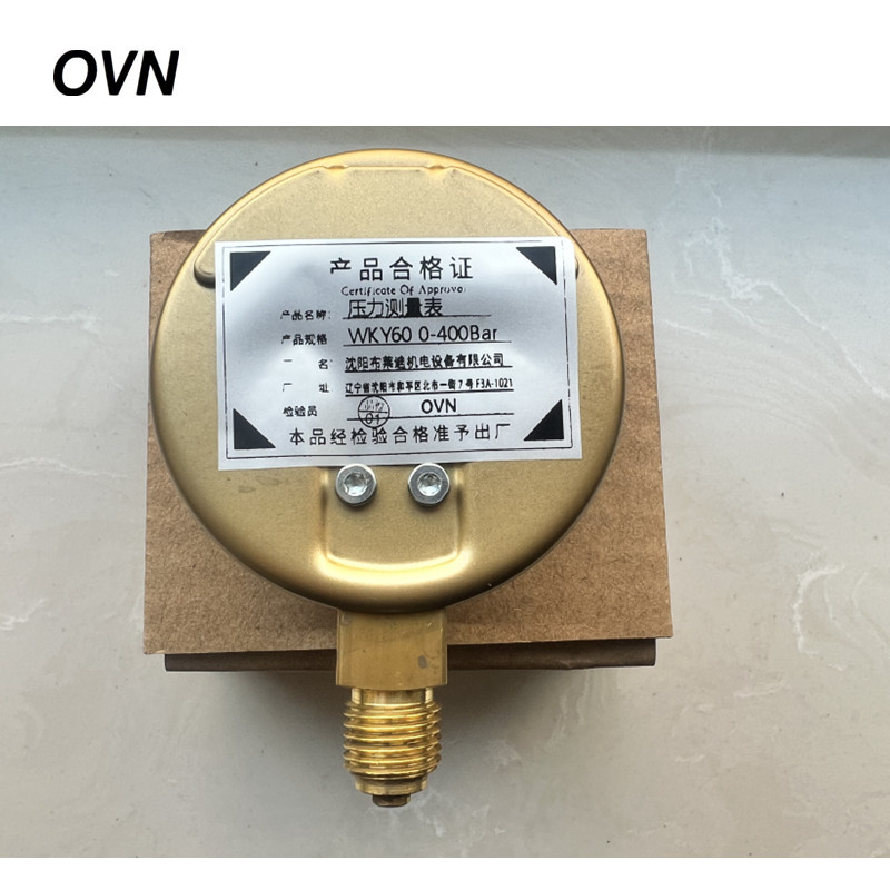 OVN 压力测量表 WKY60 0-400Bar 块高清大图