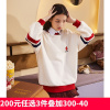 [1折价49.9元叠加优惠券]唐狮秋季新款卫衣女韩版加绒宽松上衣圆领overize设计感外套