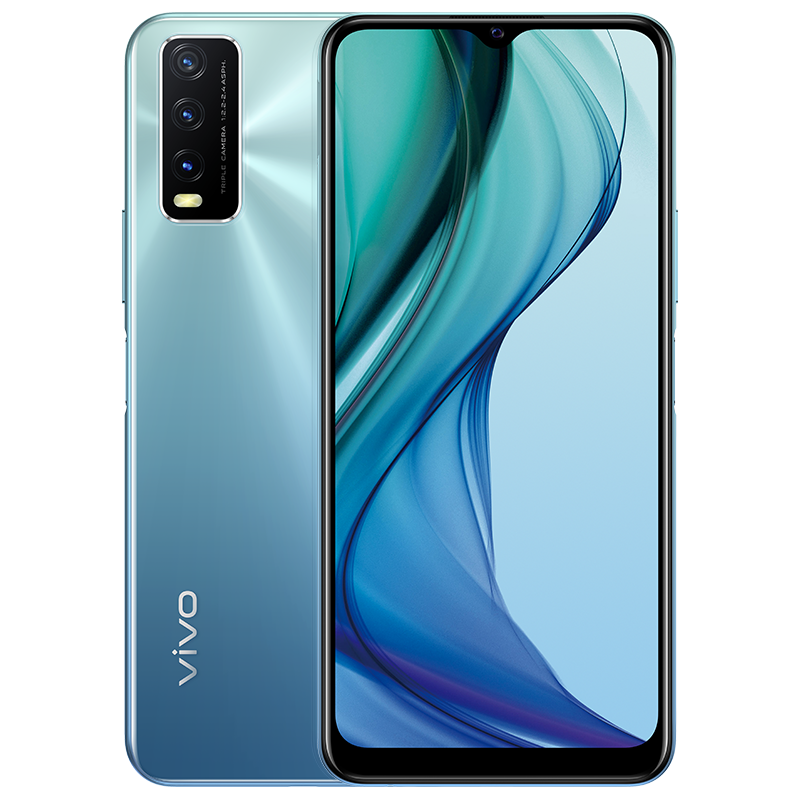 vivo Y30 新品 8GB+128GB水漾蓝 5000mAh超大电池 后置 AI智慧 三摄4G手机