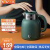 小熊(Bear)电水壶 烧水壶 热水壶 电热水壶1.5L一键保温恒温水壶304不锈钢内胆双层防烫复古绿ZDH-C15C1