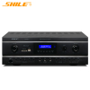 狮乐(SHILE) OK-555A功放机光纤同轴输入蓝牙REC录音防啸叫高保真卡拉OK功放机250W