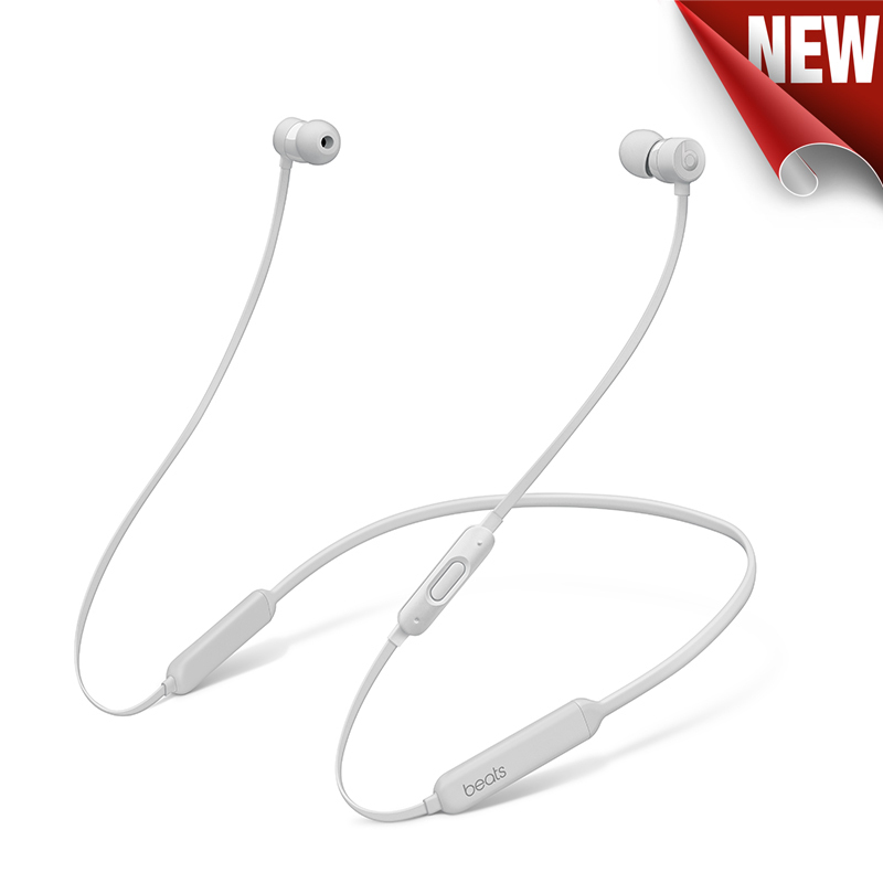 beats x 无线蓝牙运动耳机 入耳式耳机 手机音乐跑步耳机耳塞 丝缎银