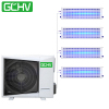 积微集威系列多联机中央空调一拖四 6匹变频冷暖 1级能效GCHV-VH140R1-F011 90-120㎡