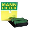 曼牌(MANN)空气滤C2240适配06-09款思域 1.8L/12-15款思铭1.8L