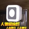 炫彩-人体感应款-白光 人体感应灯插电家用全自动插座走廊楼道卫生间起夜节能LED小夜灯