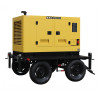 莫赫120KW低噪音移动拖车4轮转向发电机组 MH-120KTDJ