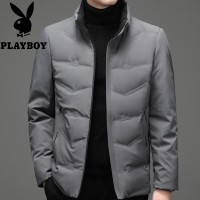 恒源祥品牌服饰男装90鸭绒羽绒服男士外套立领时尚加厚保暖冬装