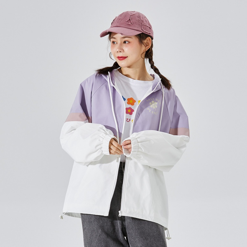 唐狮 | 外套女春季新款韩版宽松连帽小个子长袖休闲外套风衣上衣