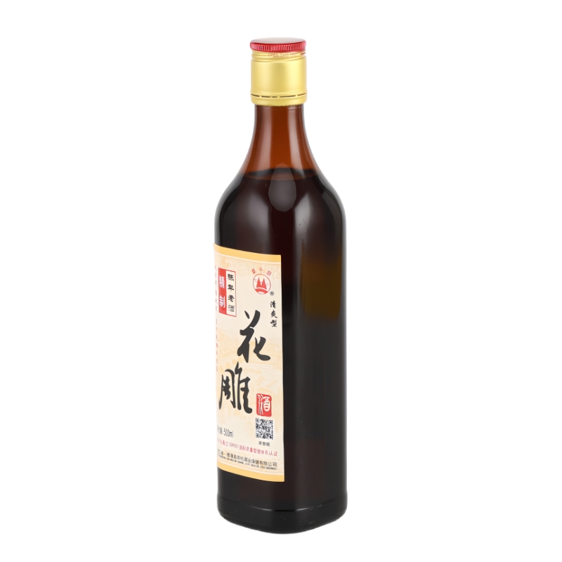 二瓶 莫干泉精制陈年老酒花雕酒清爽型干型黄酒高清大图