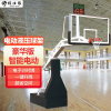 探仕狼 电子计时篮球架电动液压篮球架成人TL156 黑色一对