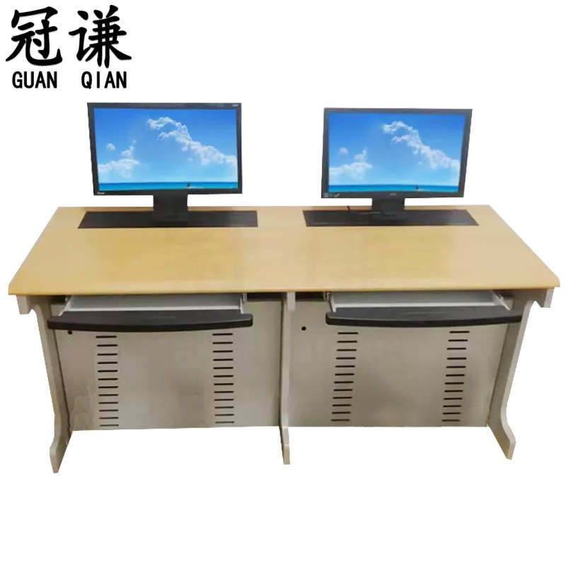 冠谦 升降电脑桌 两人位 张