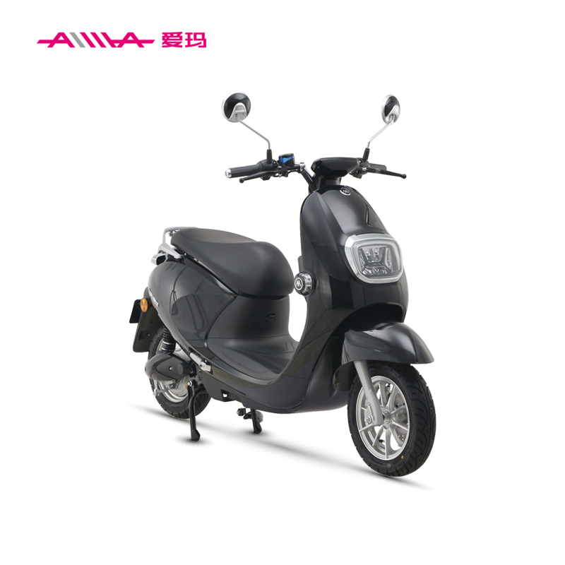 爱玛（AIMA）麦SQ-6020 铅酸电池 电动摩托车 男女时尚 电动轻便摩托车 【前碟后鼓刹】
