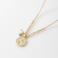 SWAROVSKI 施华洛世奇 小蜜蜂人造仿水晶项链锁骨链女吊坠5365641 礼物女轻奢饰品