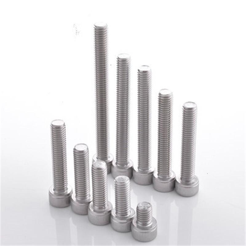 304不锈钢圆柱头内六角螺丝内六角螺钉M6