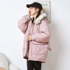 [8.5折价254.9元叠加优惠券]唐狮连帽羽绒服女新款韩版宽松戴帽领宽松上衣外套潮