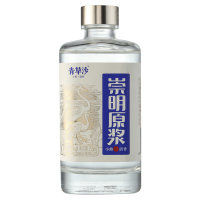 青草沙42度崇明原浆酒255ml/瓶 纯粮酿造高度小曲清香型白酒 上海特产