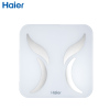 海尔(Haier)智能体脂称Q31 精准G型传感器 隐藏式LED显示屏 钢化玻璃面板 蓝牙连接家用体重秤电子秤成人脂肪秤