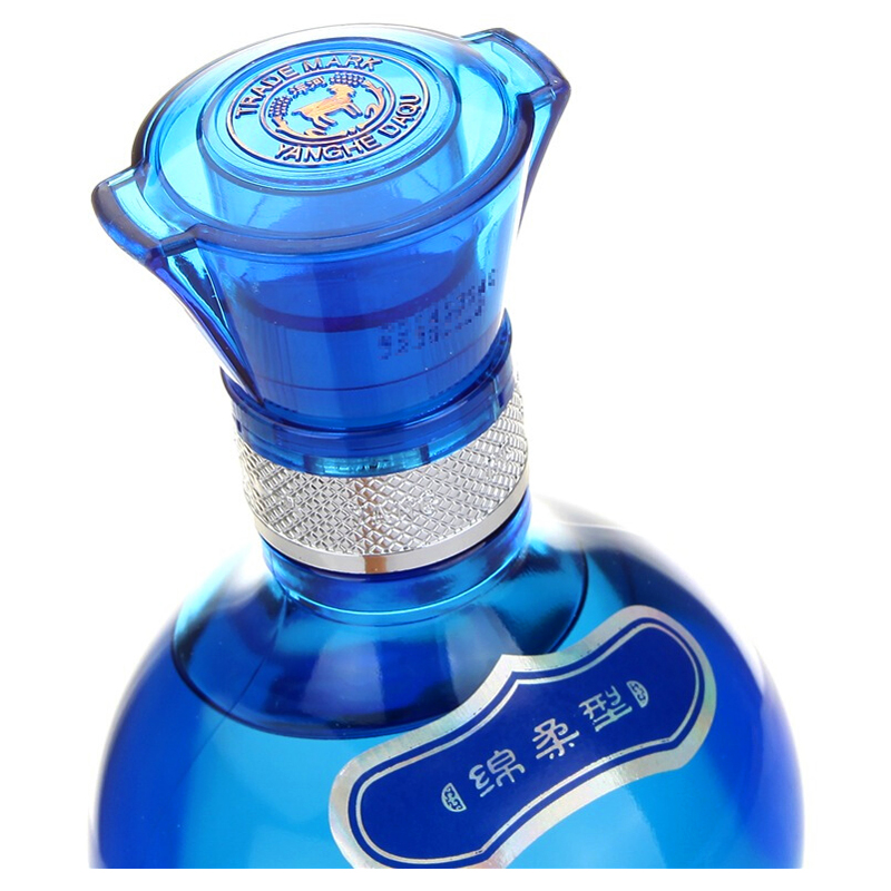 洋河蓝色经典 海之蓝 52度480ml单瓶装 绵柔型白酒高清大图