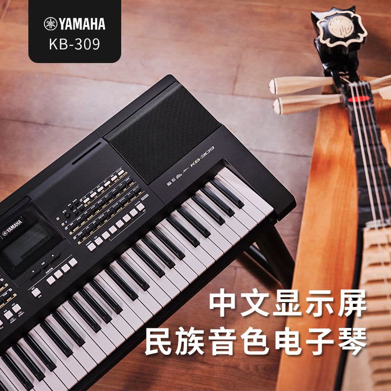 Yamaha/雅马哈 KB-309 电子琴演奏 61键 成人儿童考级 正品行货图片