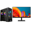 联想(Lenovo)拯救者刃7000P 游戏设计高端台式电脑整机(R7-5800 16G 1T固态 RTX3070Ti 8G独显)23.8英寸显示器