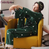 春秋季衬衫睡衣女纯棉长袖时尚女士可外穿家居服女夏薄款两件套装