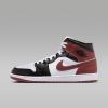 乔丹(Jordan)Air Jordan 1 Mid SE男士休闲鞋皮质柔软缓震舒适百