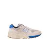 新百伦(New Balance)网眼布拼接麂皮系带式运动鞋男跑鞋透气舒适